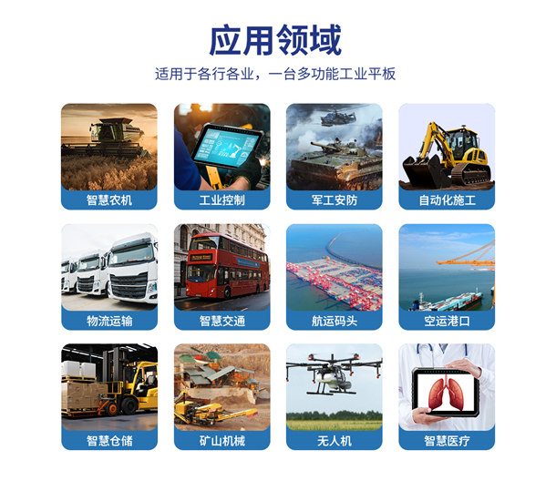 天游ty8me智显10寸车载工业平板的行业应用
